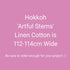 Hokkoh Japanese 55% Linen 45% Cotton - 'Artful Stems' Dusky Pink *Clearance Sale 20% Off